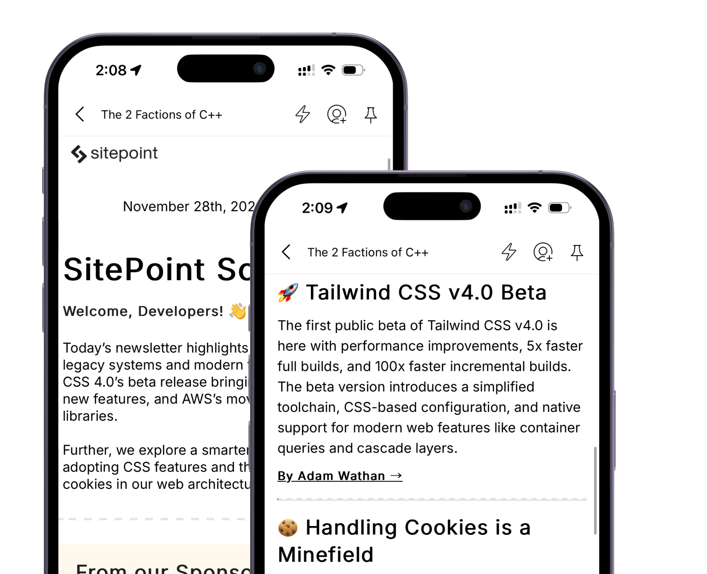 newsletters for software developers