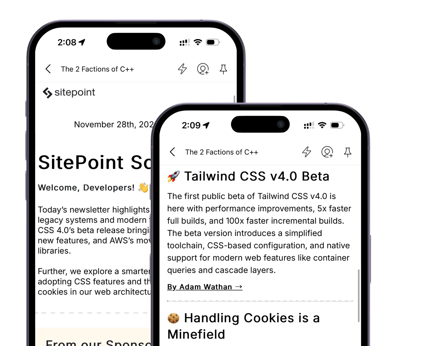 newsletters for software developers