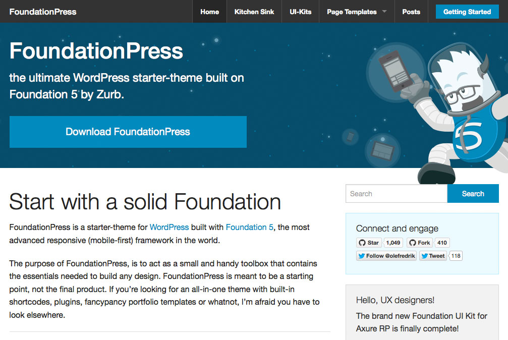 More wordpress. Ar Foundation get started. DDK Foundation.