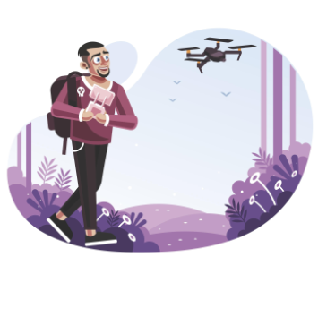 image of backpacker